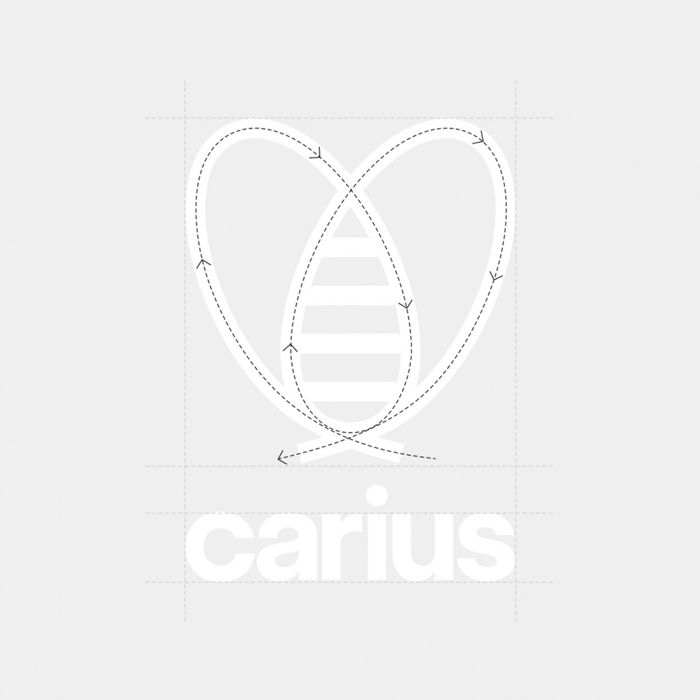 New Logo and Identity for Carius by Content Design Lab