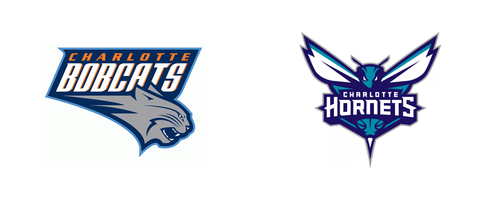 Brand New: New Name, Logo, and Identity for the Charlotte Hornets
