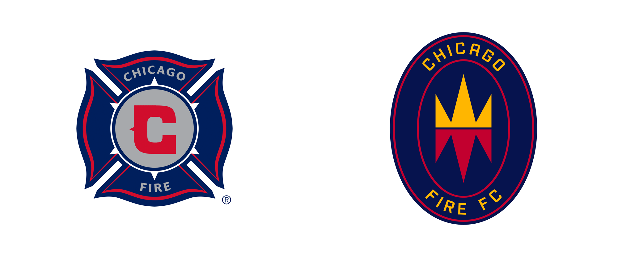 New Logo for Chicago Fire FC by Doubleday & Cartwright