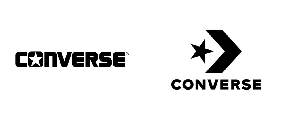 converse black logo