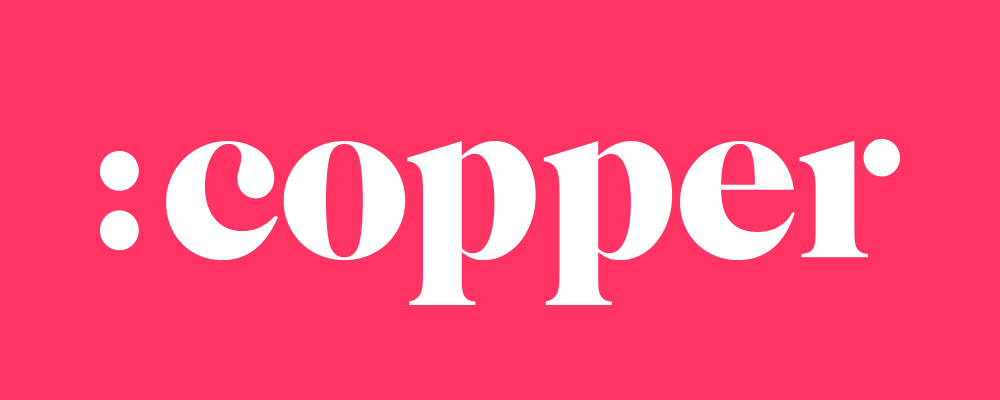 Brand New: New Name, Logo, and Identity for Copper by Ueno