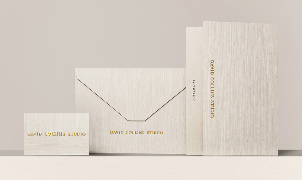 Brand New: New Logo and Identity for David Collins Studio by Bibliothèque