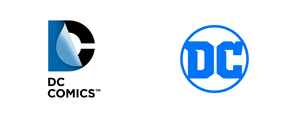 Brand New New Logo For Dc Comics Dc Entertainment By Pentagram