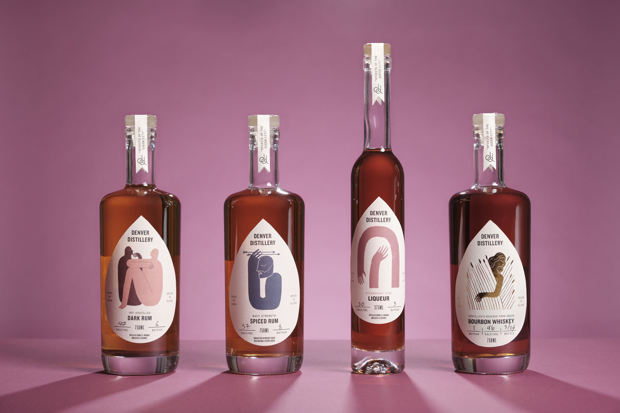 New Logo and Packaging for Denver Distillery by O Street