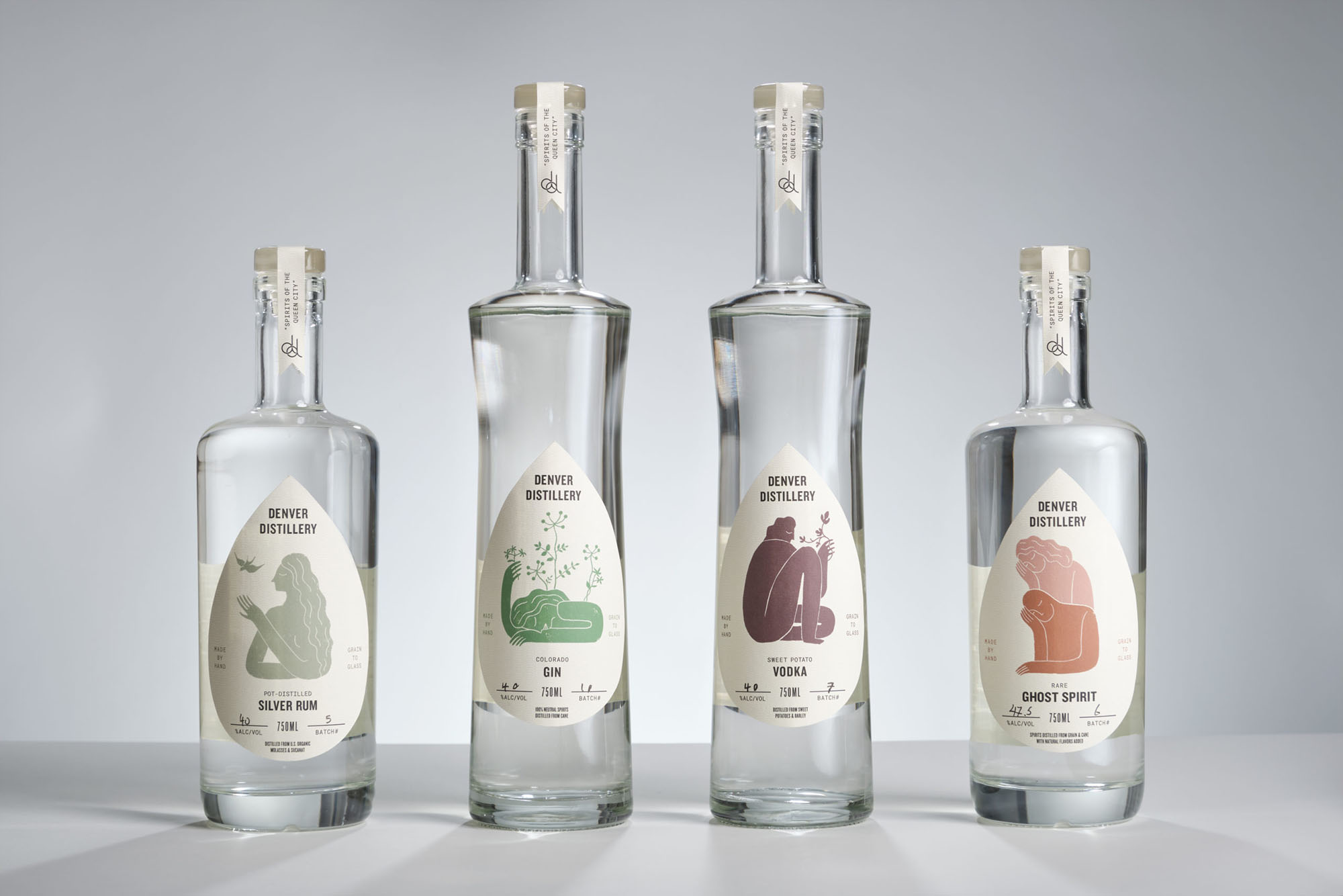 New Logo and Packaging for Denver Distillery by O Street