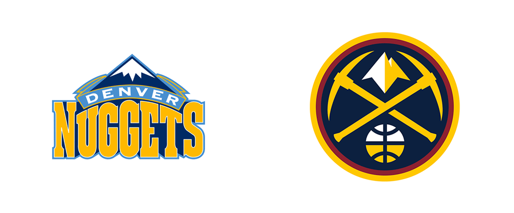 Denver Nuggets Skyline Logo