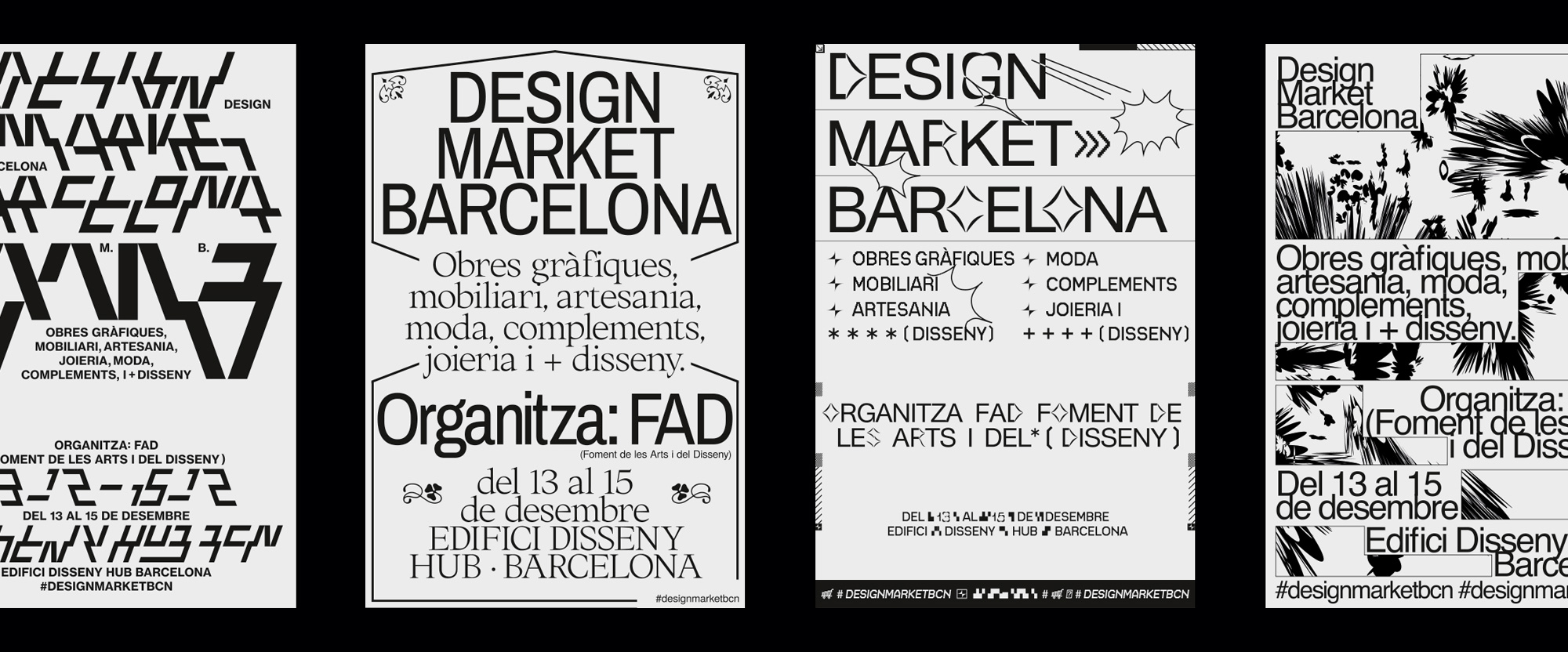 New Identity for Design Market Barcelona by Naranjo-Etxeberria