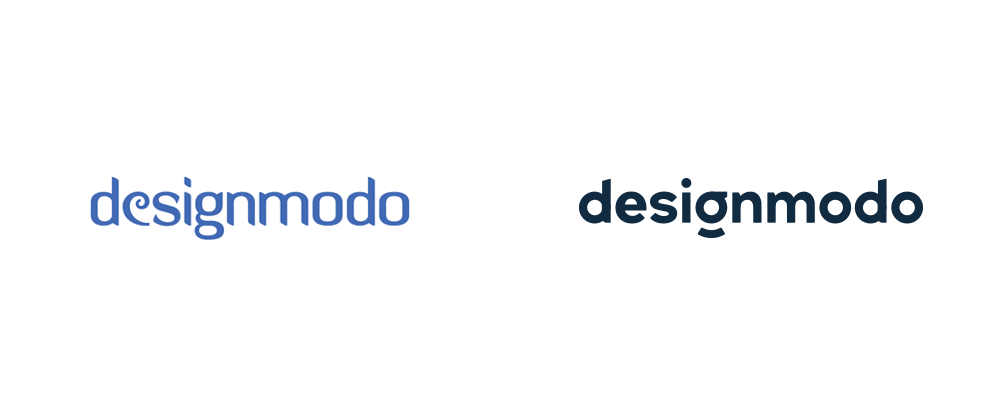 New Logo for Designmodo done In-house with Paul von Excite