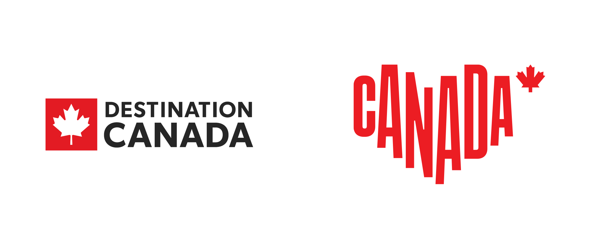 Brand New New Logo and Identity for Destination Canada by Cossette