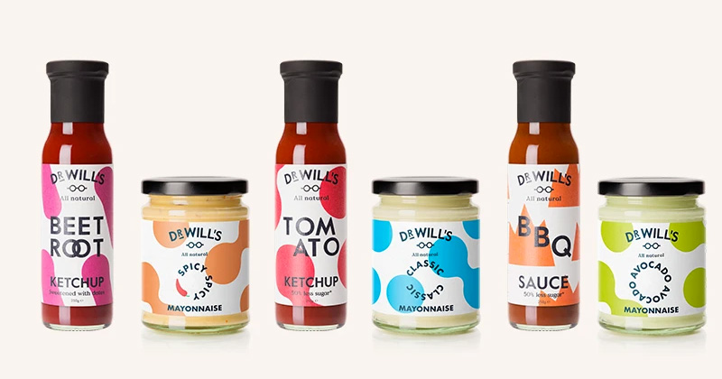 New Logo and Packaging for Dr Will's by B&B Studio