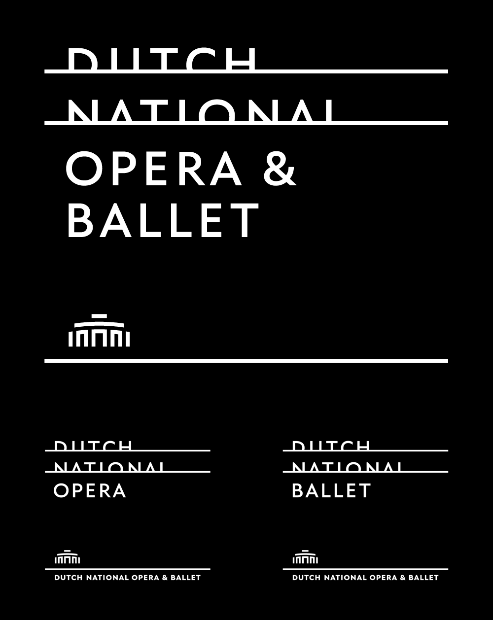 Brand New New Logo And Identity For Dutch National Opera Ballet By Lesley Moore