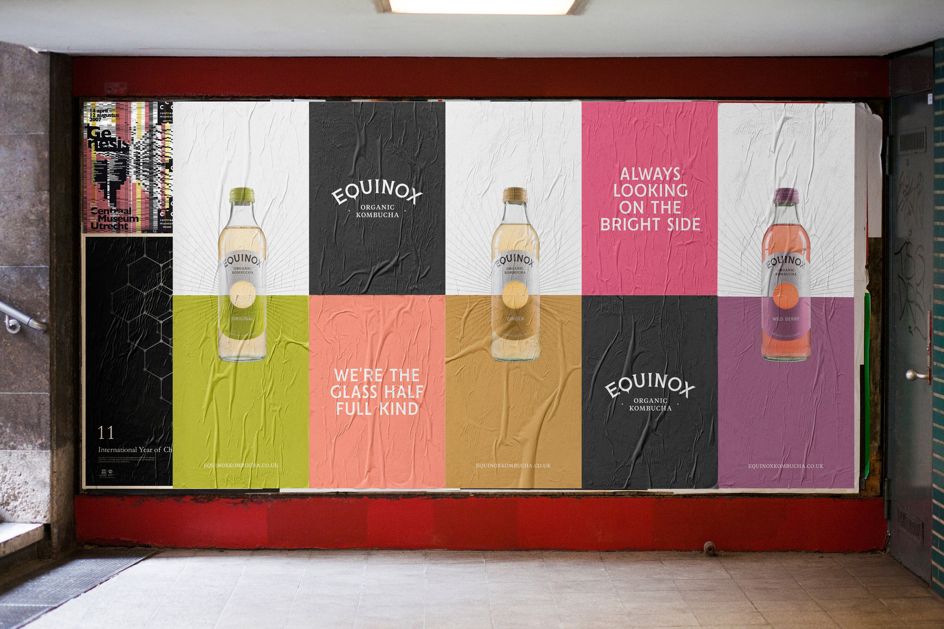 New Logo and Packaging for Equinox Organic Kombucha by Better