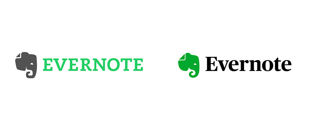 why evernote logo elephant