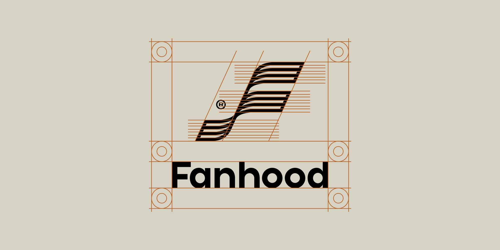 New Logo and Identity for Fanhood by Hoodzpah