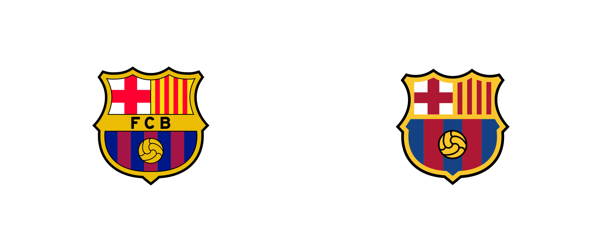Brand New New Crest And Identity For Fc Barcelona By Summa