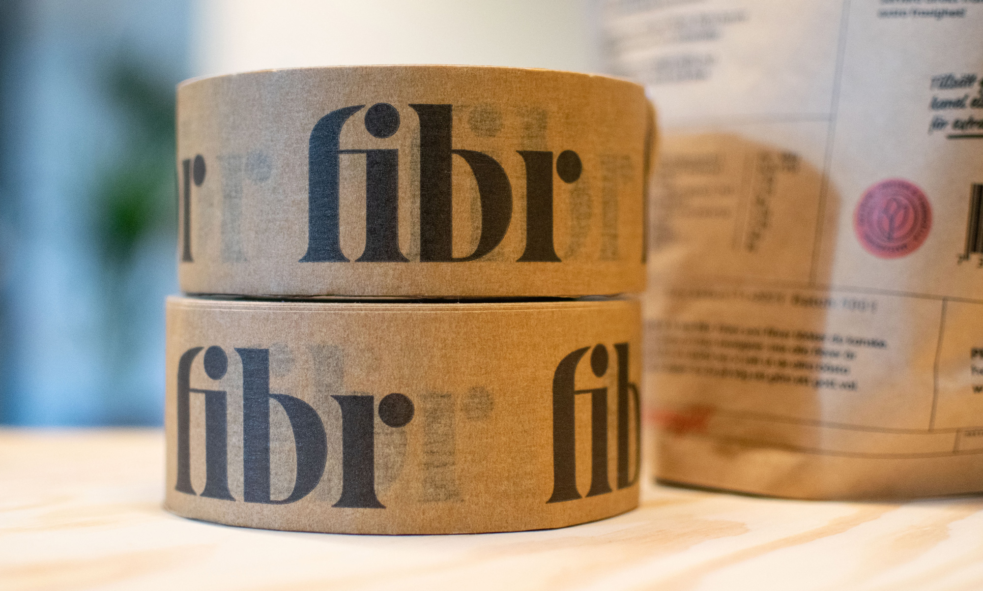 New Logo and Packaging for Fibr by Jesper Holm Designstudio