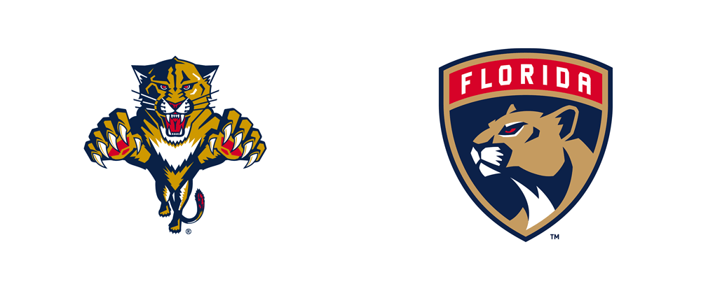 Brand New: New Logos and Uniforms for Florida Panthers by Reebok