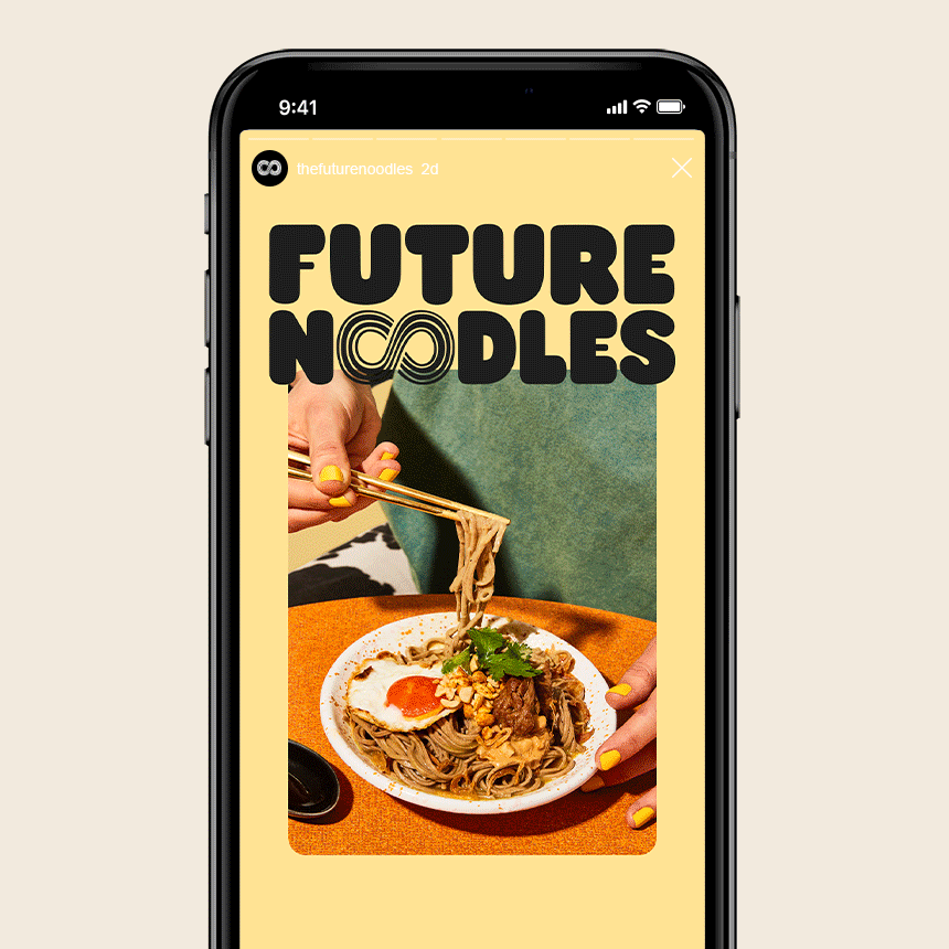 New Logo, Identity, and Packaging for Future Noodles by Otherway