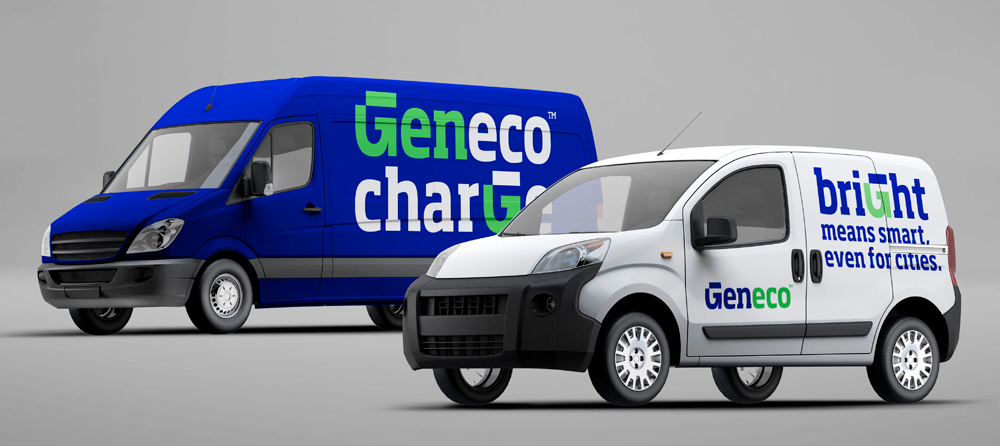 New Logo and Identity for Geneco by Brandient