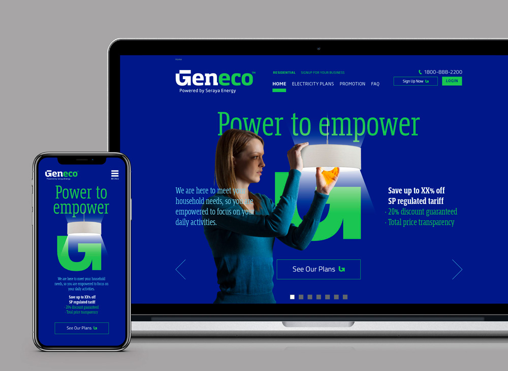 New Logo and Identity for Geneco by Brandient