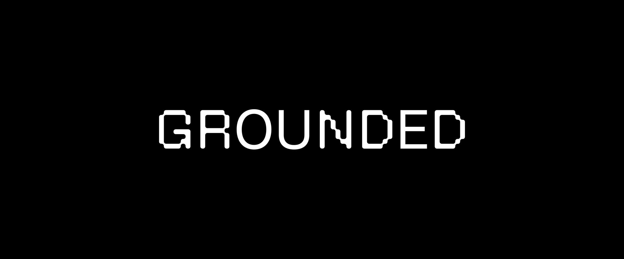 New Logo and Identity for Grounded by OMSE and Family Type