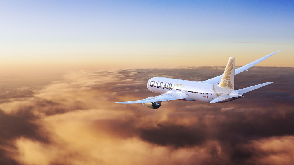 New Logo, Identity, and Livery for Gulf Air by Saffron