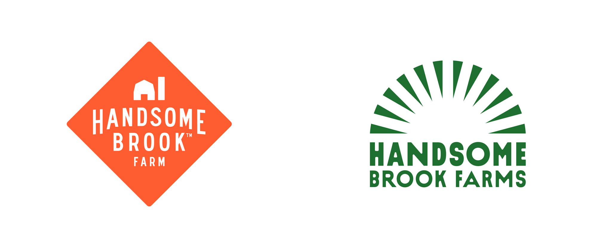 New Logo and Identity for Handsome Brook Farms by Redscout