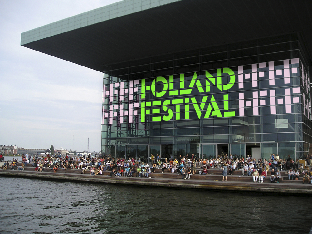 Brand New New Logo and Identity for Holland Festival by Thonik