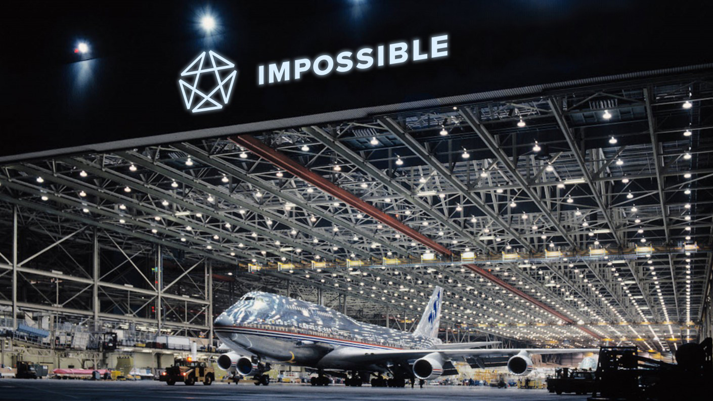 New Logo and Identity for Impossible Aerospace by Chermayeff & Geismar & Haviv