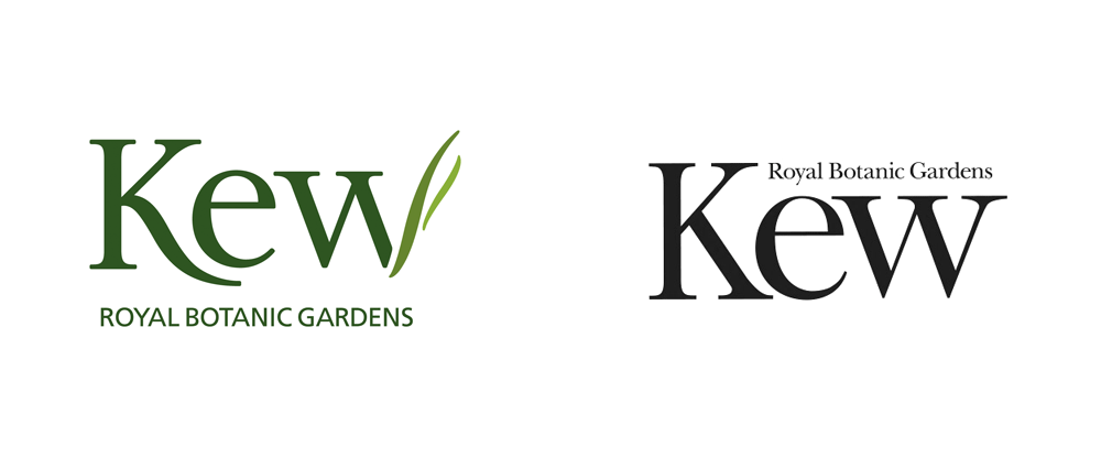 Brand New: New Logo and Identity for Royal Botanic Gardens, Kew by