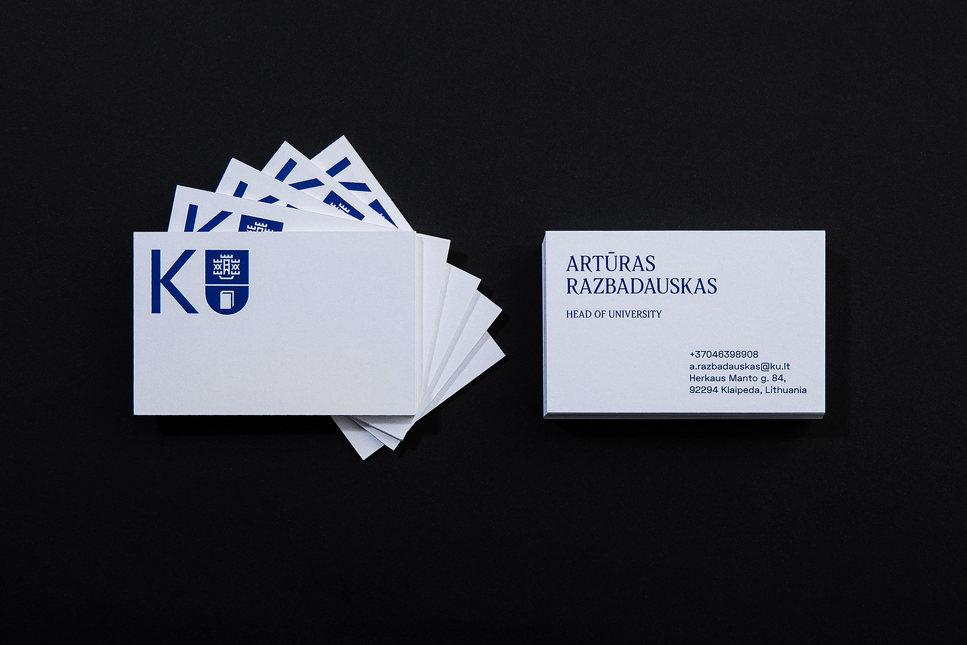 New Logo and Identity for Klaipeda University by Andstudio