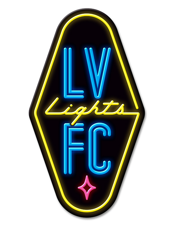 Brand New: New Logo for Las Vegas Lights FC