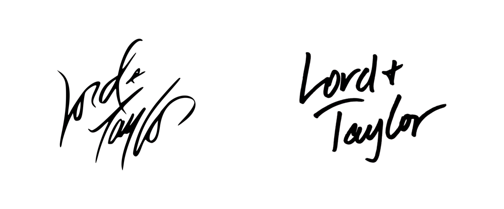 Brand New: New Logo for Lord & Taylor