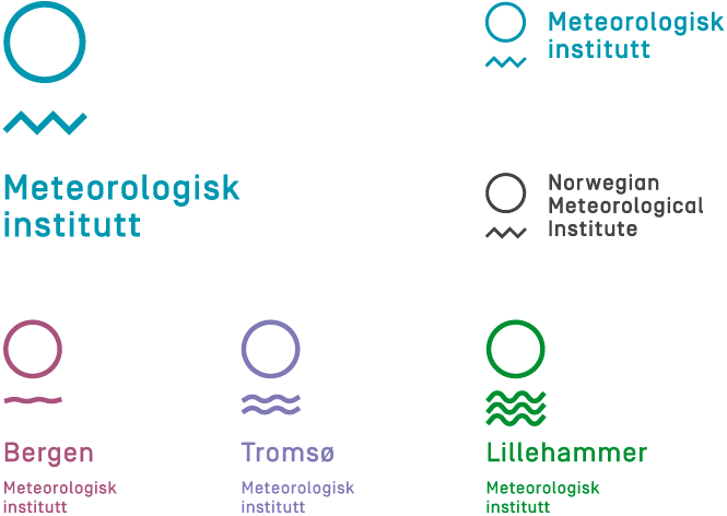Brand New: New Logo and Identity for Meteorologisk ...