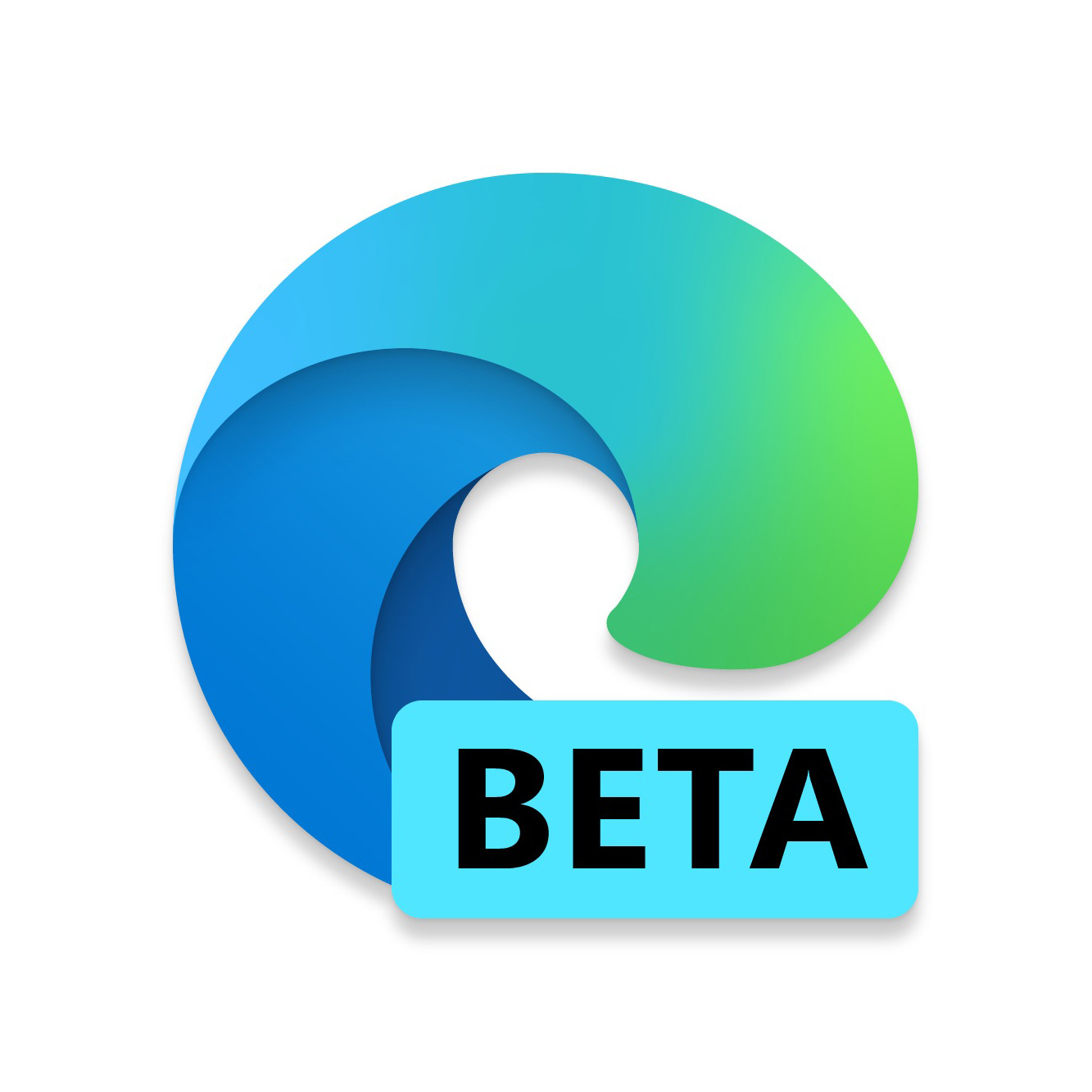 Microsoft Edge Beta Logo