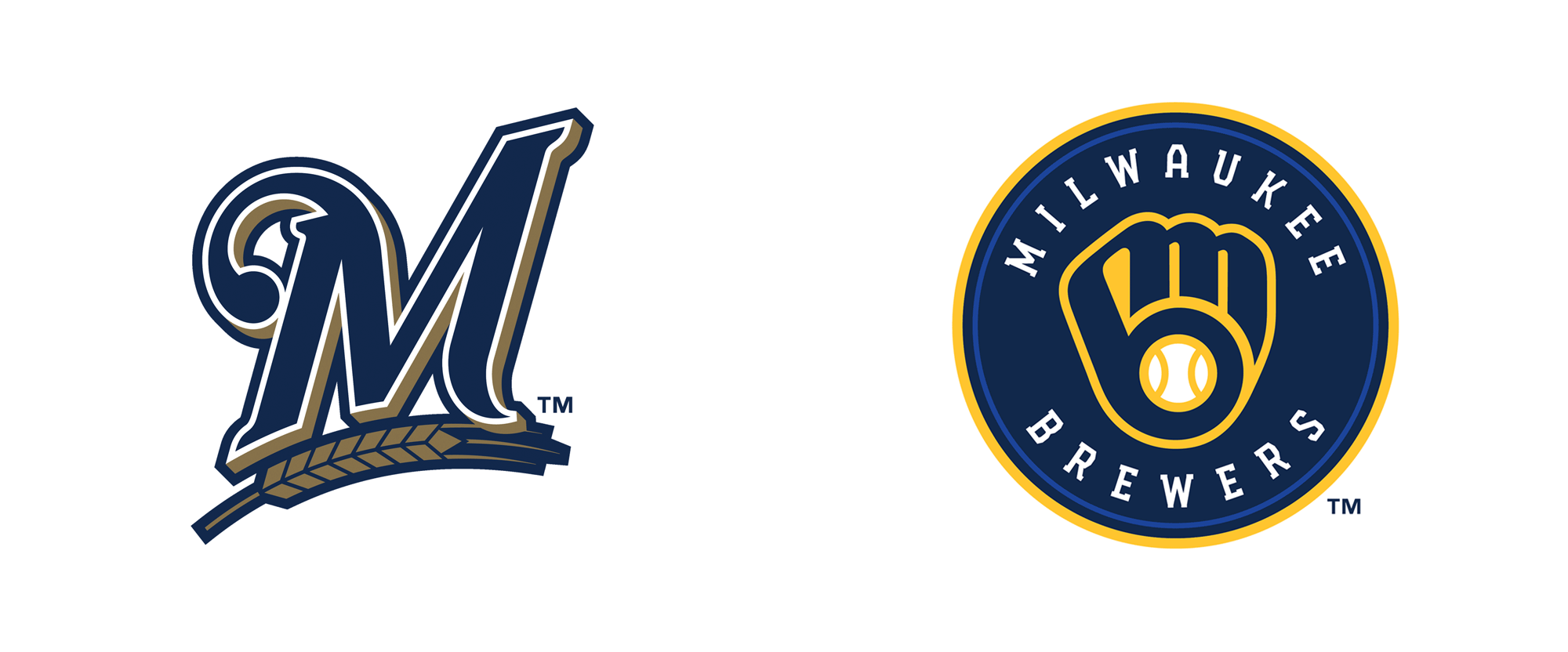 Brand New: New Logos and Uniforms for Milwaukee Brewers by Rare