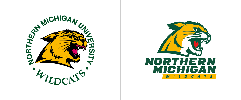 Brand New: New Logos for Northern Michigan University by Rickabaugh