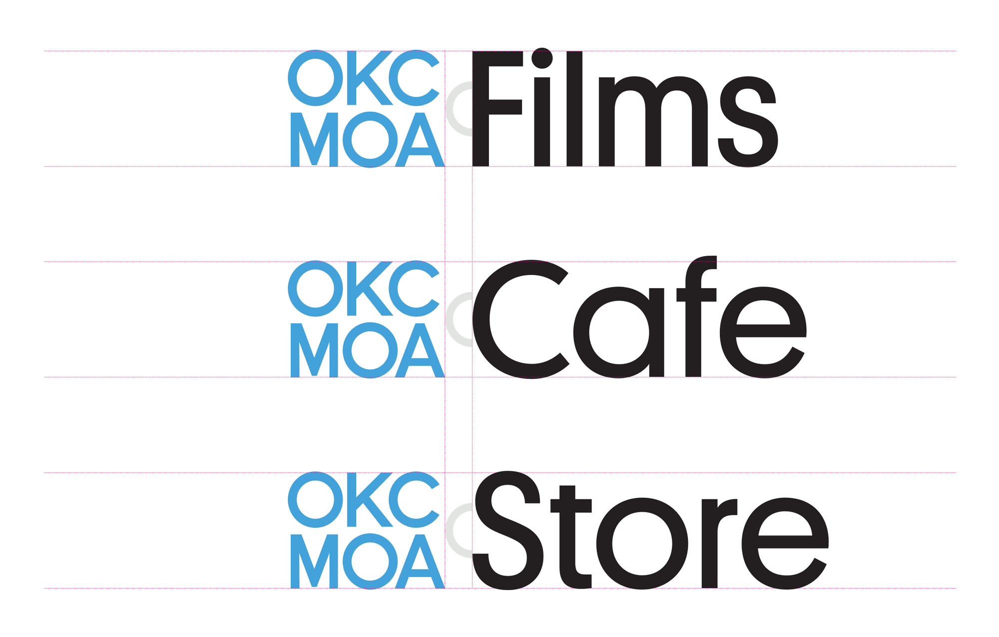 New Logo and Identity for Oklahoma City Museum of Art by Switch