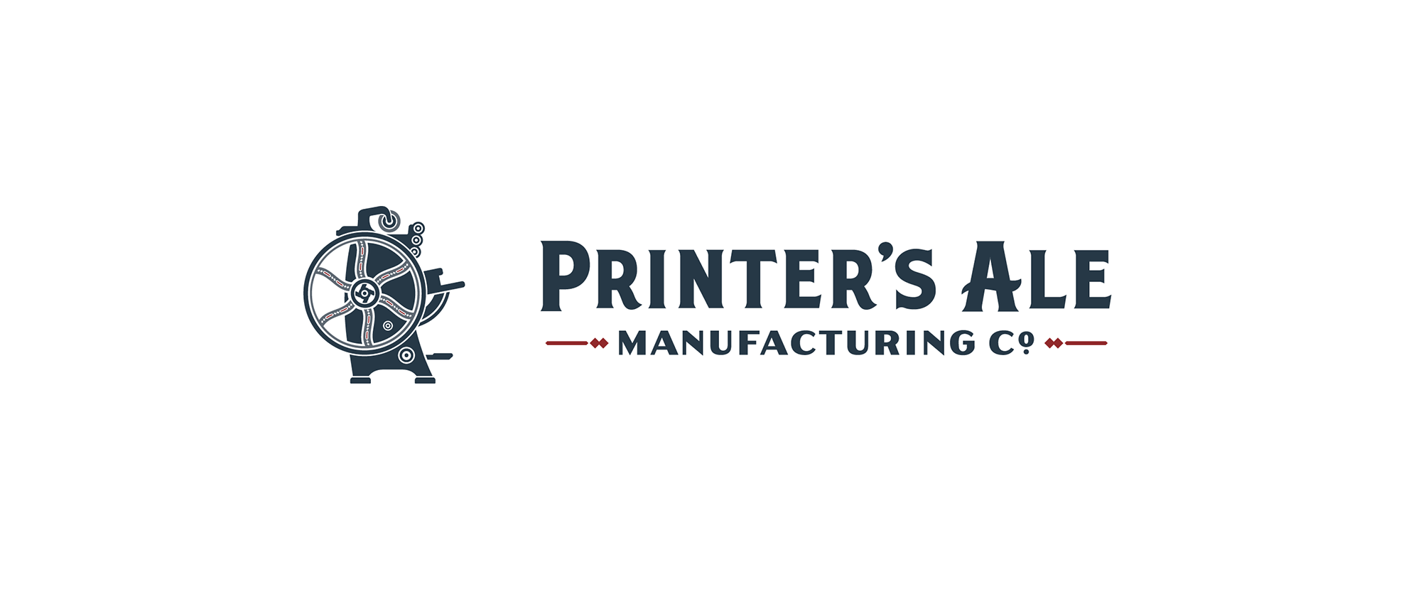 New Logo and Packaging for Printer’s Ale Manufacturing Co. by CODO