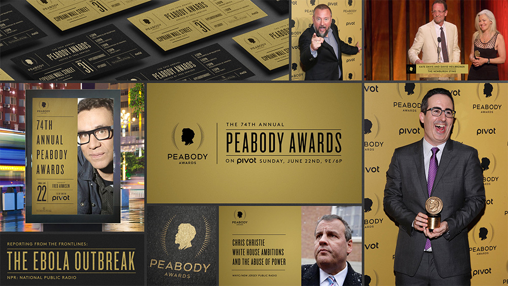Brand New New Logo and Identity for Peabody Awards by loyalkaspar