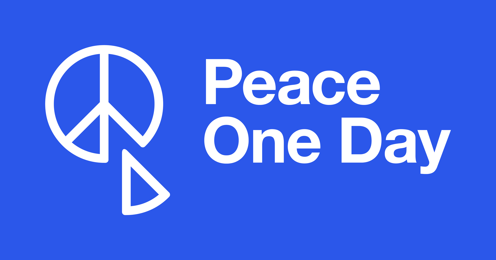 New Logo and Identity for Peace One Day by Interbrand