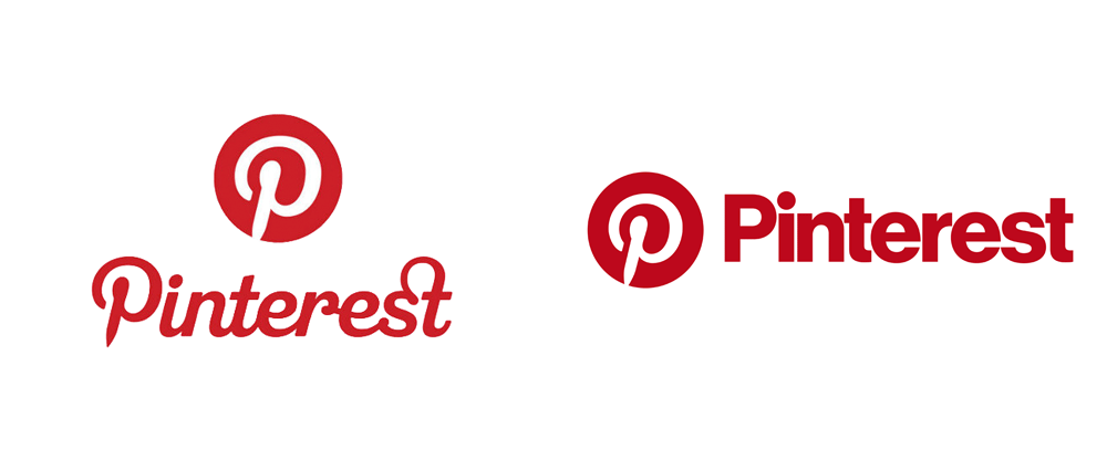 pinterest black logo