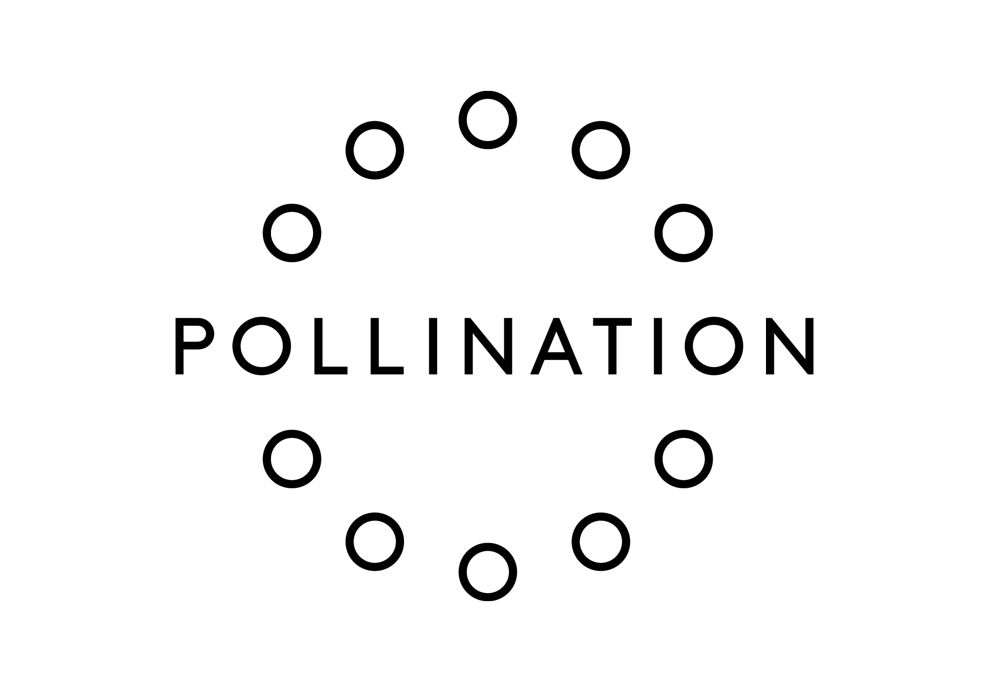 New Logo and Identity for Pollination by Frost*