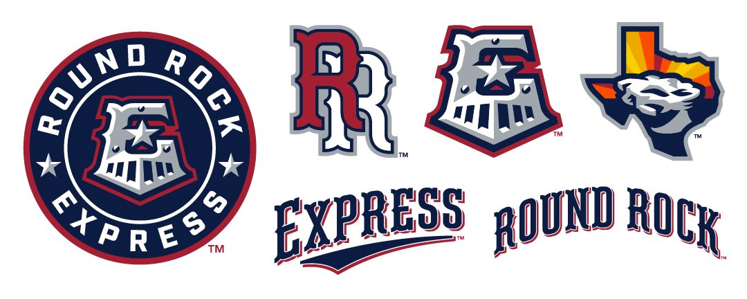 Brand New: New Logos for Round Rock Express by Brandiose