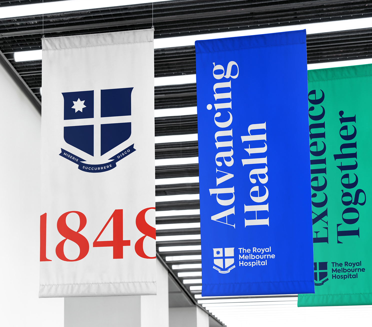 New Logo and Identity for The Royal Melbourne Hospital by Principals