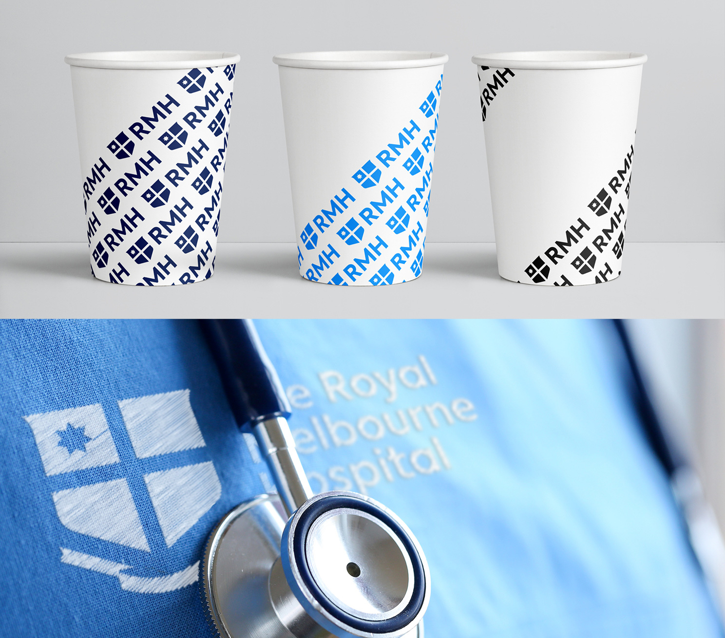 New Logo and Identity for The Royal Melbourne Hospital by Principals