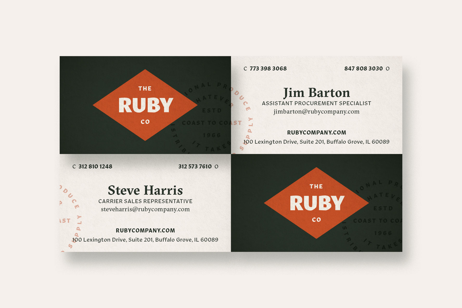 New Name, Logo, and Identity for The Ruby Company by One Design Company