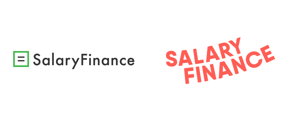 Brand New: New Logo and Identity for Salary Finance by Ragged Edge