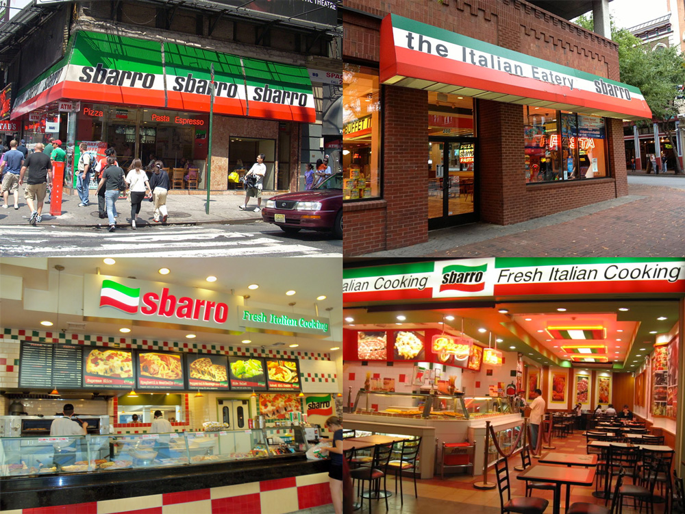 Brand New: New Logo and Retail Look for Sbarro by Sterling Rice Group