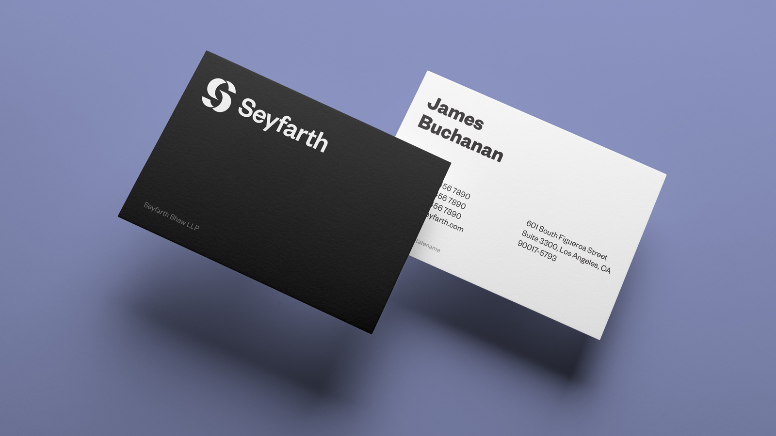 New Logo and Identity for Seyfarth by Carbone Smolan Agency